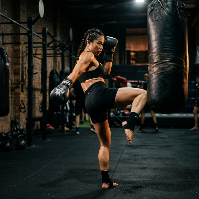 女性のキックボクシング・ダイエット